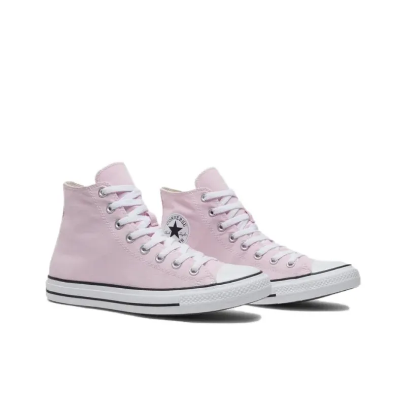 Converse Chuck Taylor All Star Anti Slip Wear Resistant High Top Canvas Shoes Unisex Pink-2