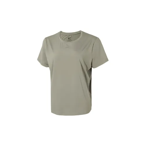 Nike One Classic Women's Dri-FIT Short Sleeve Top Khaki