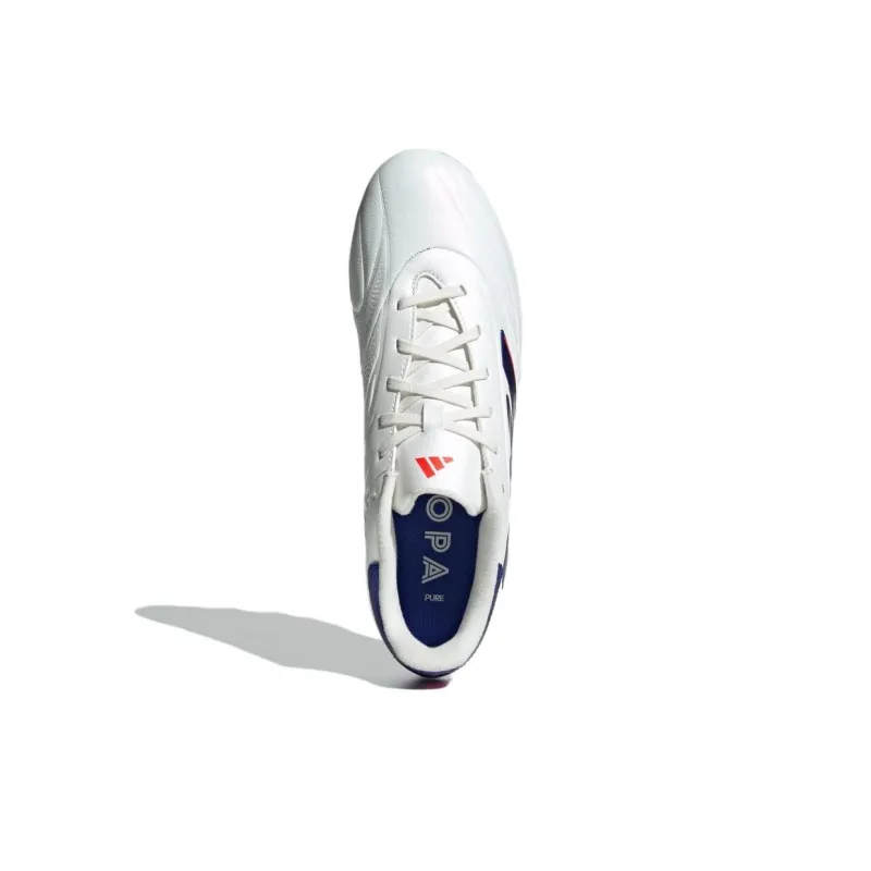 Adidas COPA PURE 2 Slip Resistant, Abrasion Resistant, Lightweight Soccer Shoes Men's White-4