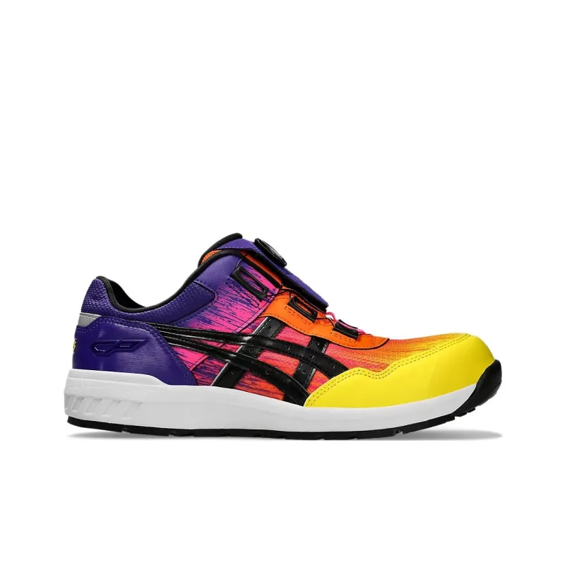 Asics Winjob Anti Slip Wear Resistant Low Top Casual Shoes Unisex Orange Pink Purple-1