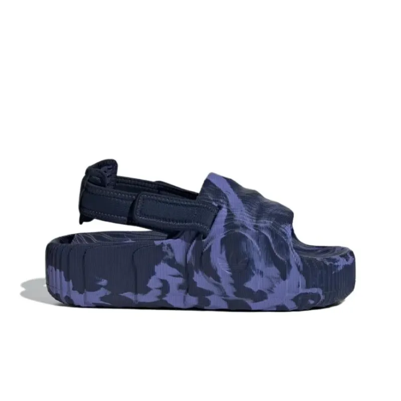 Adidas Adilette 22 Xlg Slides Dark Blue Semi Cobalt Blue Women's-1