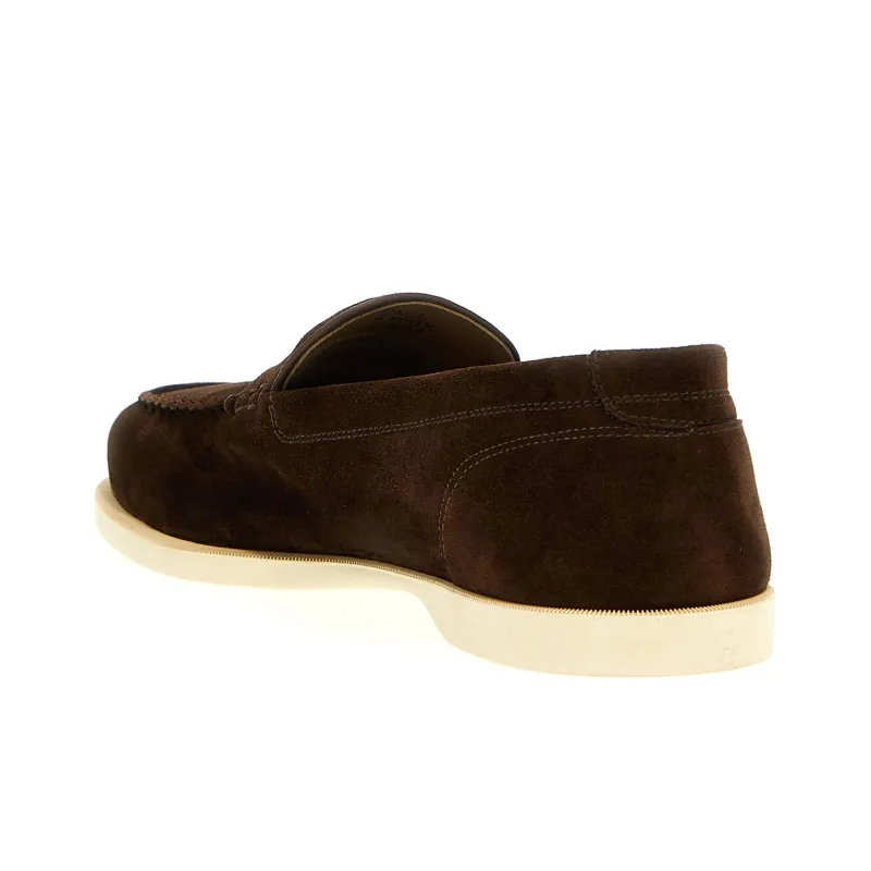 JOHN LOBB Loafers Men's Dark Brown-3