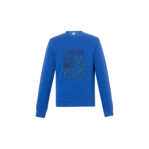 LOEWE Sweatshirts Men Blue