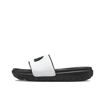 THE NORTH FACE NEVER STOP Slip Resistant Slide Slippers Men's White Black