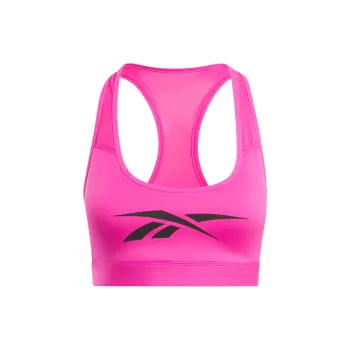Reebok Lux Vector Racer Bra Women's Pink