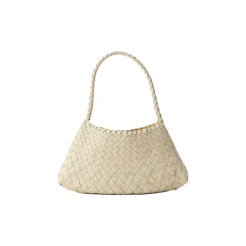 Dragon Diffusion Buffalo Leather One Shoulder Handbag Regular Women's Pearl