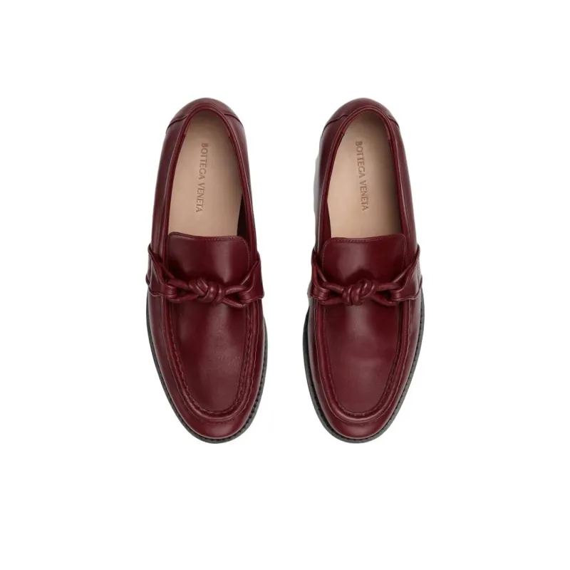 Bottega Veneta Astaire Loafers Women's Red-3