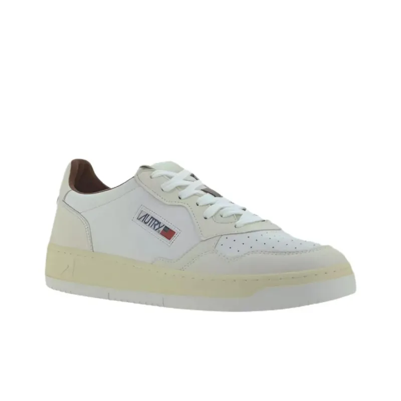 AUTRY Medalist Low Top Skateboard Shoes Men's White-1