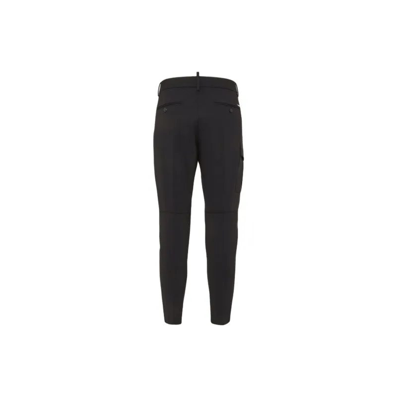 DSQUARED 2 Mid Rise Tapered Cargo Trousers-1