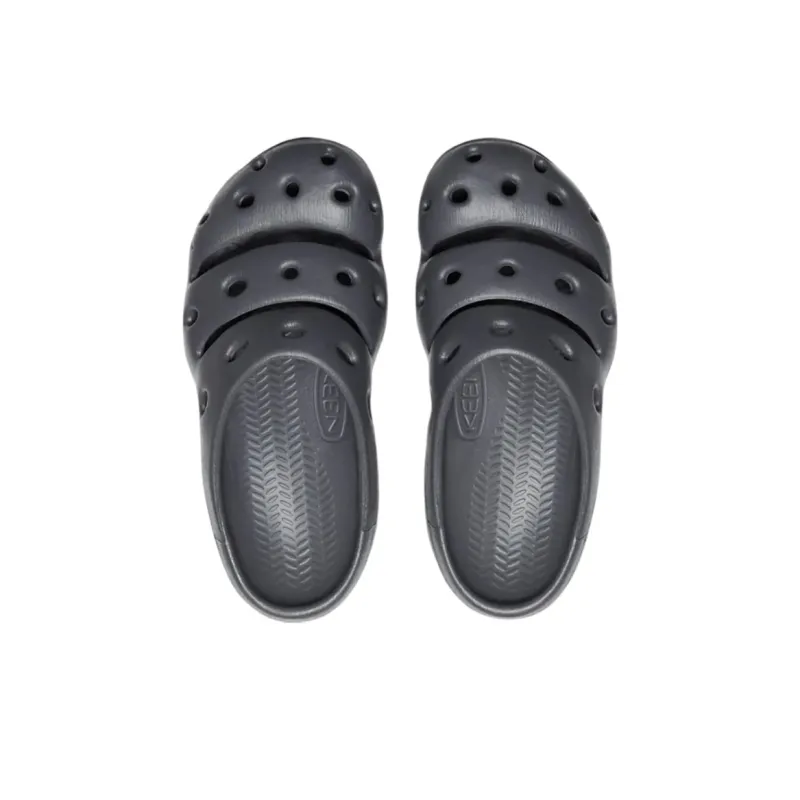 KEEN YOGUI Abrasion Resistant Slip Resistant Closed Toe Slippers Unisex Magnet Black-3