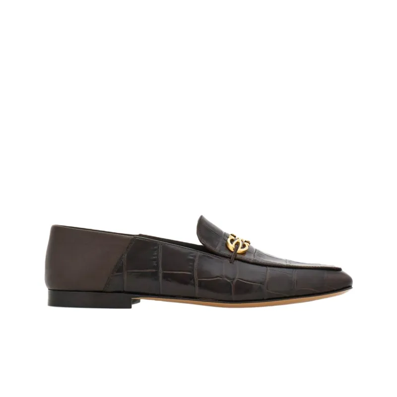 FERRAGAMO GANCINI Loafers Women's Brown-1