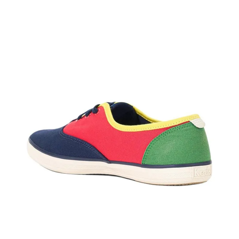 Keds x Staud Champion Low-Top Canvas Shoes Women's Red-4