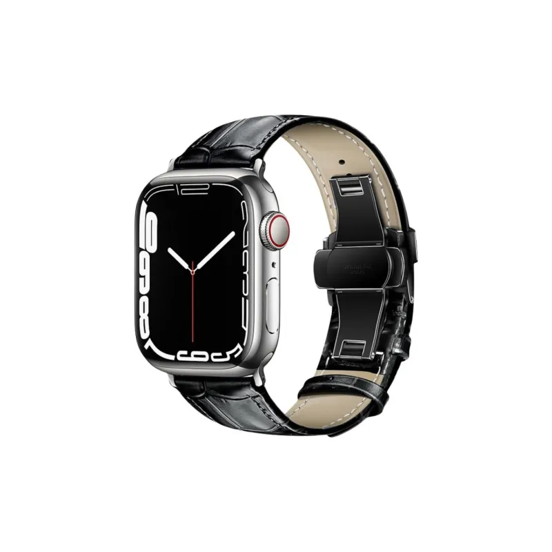 FZRT Apple Compatibility Watch Band Cowhide Leather Material-6