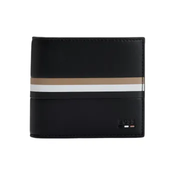 HUGO BOSS Faux Leather, Artificial Leather Wallet Men's Black