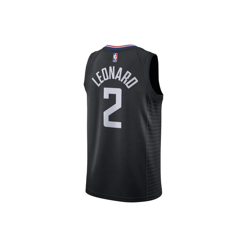 Jordan Brand 2020/21 Swingman Basketball Jerseys Los Angeles Clippers Men's Black-1
