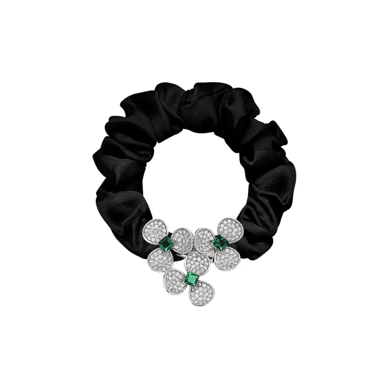 ROYALSASA Polyester, Faux Crystal Hair Tie Women's-0