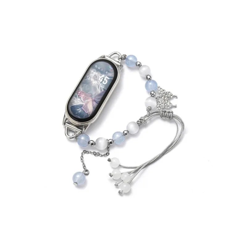 FZRT Xiaomi Compatibility Watch Band Niche Summer Premium Bead Material-0