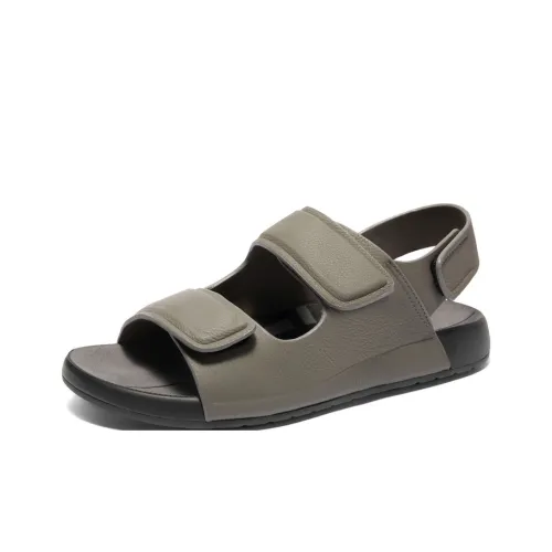 BELLE Beach Sandals Men's Black, Gray