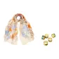 Yellow Gift Box Set (Random Silk Scarf Buckle)