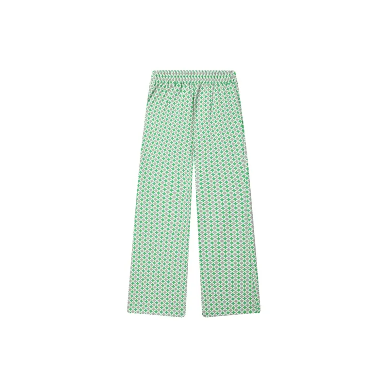 FILA Knitted Sweatpants Women's All Over Print-1