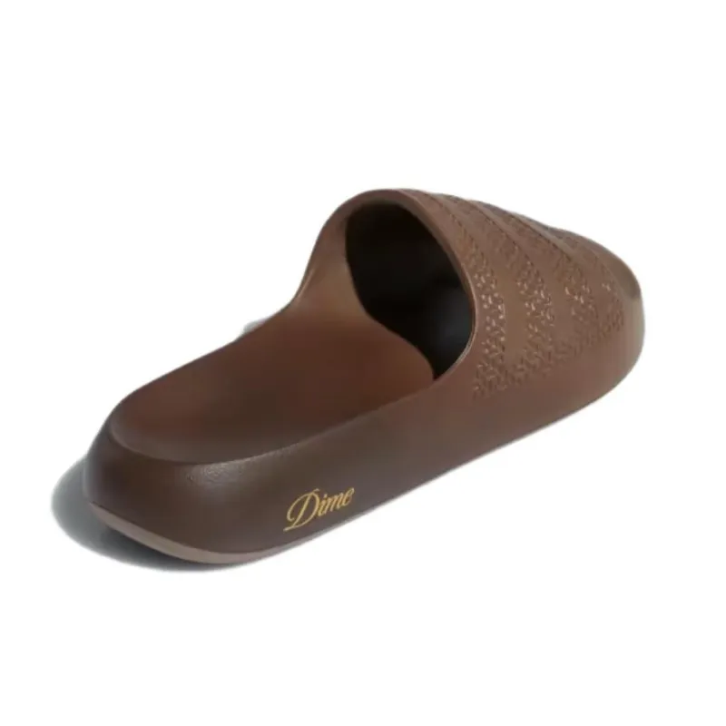 Adidas Ayoon Slides Dime Simple Brown Women's-4