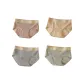 A Set-Minimalist Style Versatile-Pink+Skin+Gray+Green (4 Pack)