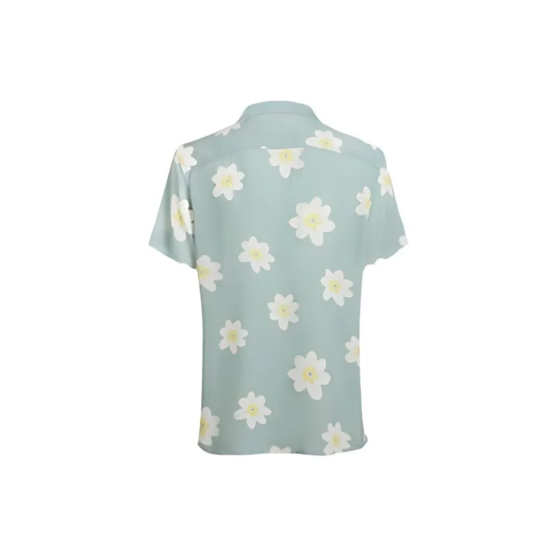 GUESS Shirts Men Green Print-1