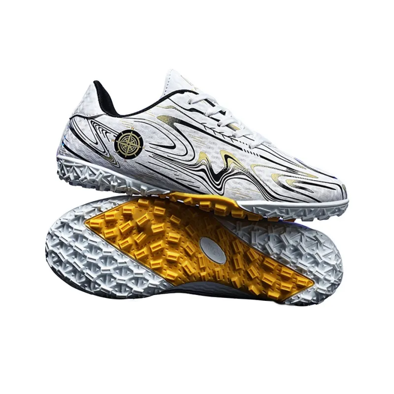Kayt TF Rubber Broken Studs Non-slip Lightweight Soccer Shoes Unisex-2