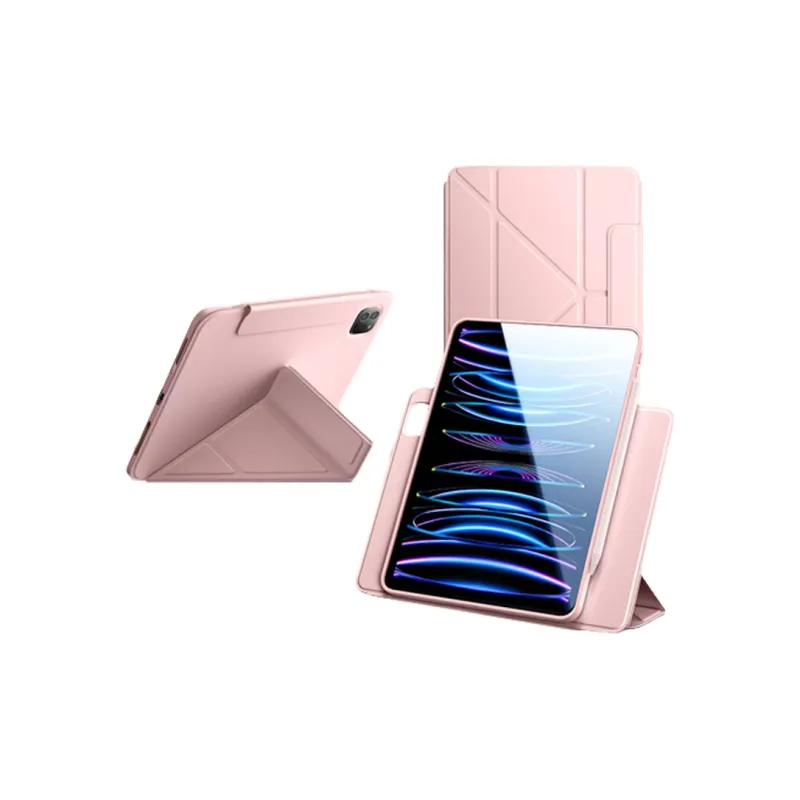 Lisen 360 Degree Rotation Compatible With IPad Air 5 Magnetic Tablet Protective Case With Pen Slot-54