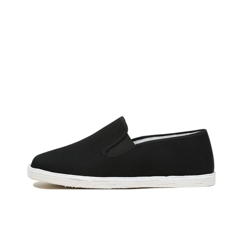 Old Meihua Casual Fabric Shoes Men's Black-0