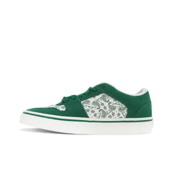 Ollieskate Slip Resistant Cushioning Low Top Skateboard Shoes Unisex Forest Green