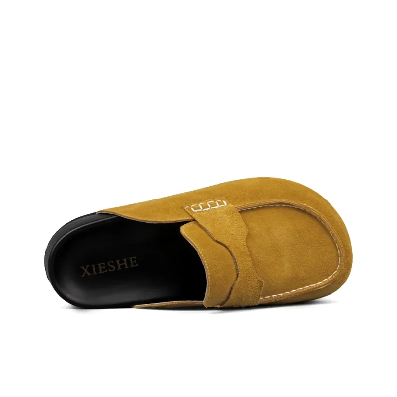 XIE SHE EVA Stitching Slip Resistant Antibacterial Wrap toe Slippers Unisex-15
