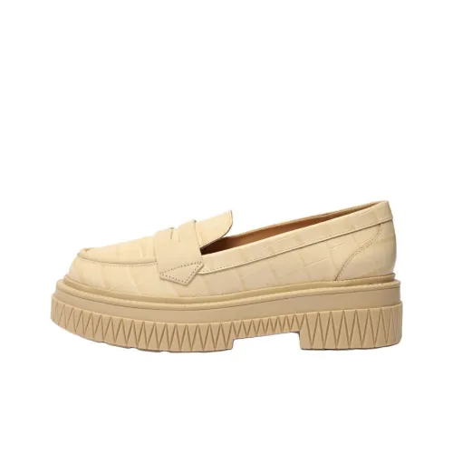 Schutz Viola Loafers 5cm Women's Beige