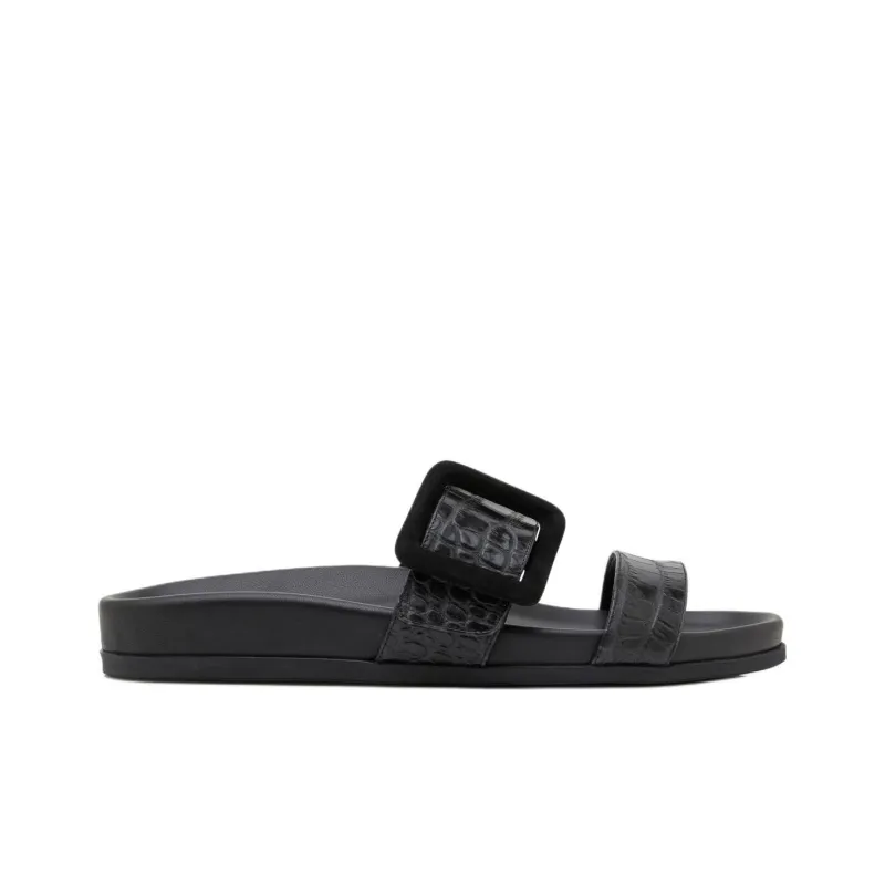 MANOLO BLAHNIK Slide Slippers Women's Black-1