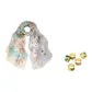 Light Yellow Gift Box Set (Random Silk Scarf Clip)