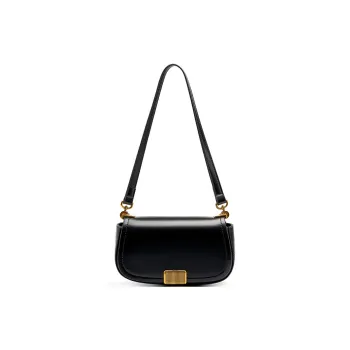 CARTELO Cow Leather Crossbody Bag Shoulder Bag Regular Women's Black/Cookie/Ecru