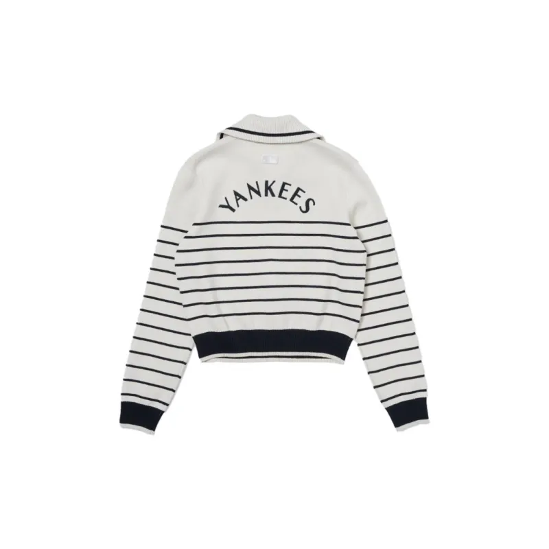 MLB New York Yankees Knitwear Women's Cream-1