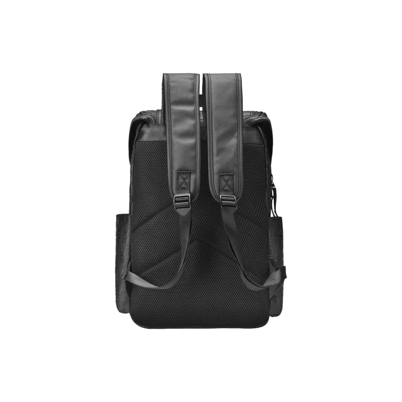 ONRF PVC Travel Backpack Large Size Unisex Cool Black-3