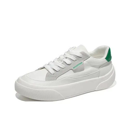 Warrior Sky Power First Love White Sneakers Collection Wear Resistant Slip Resistant Casual Shoes Women's