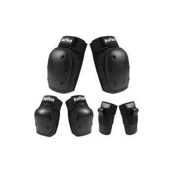 KUFUN Skateboard Protective Gears Knee Pads Elbow Pads And Wrist Pads Unisex