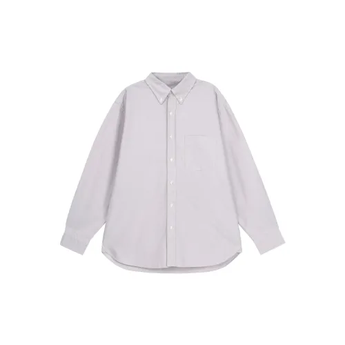 UNIQLO Shirts Men Lead Gray