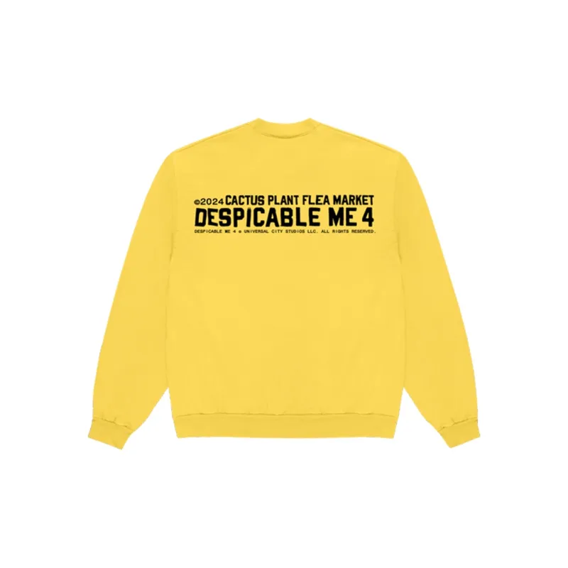 Cactus Plant Flea Market X Despicable Me 4 Minions Theme Park Crewneck-1