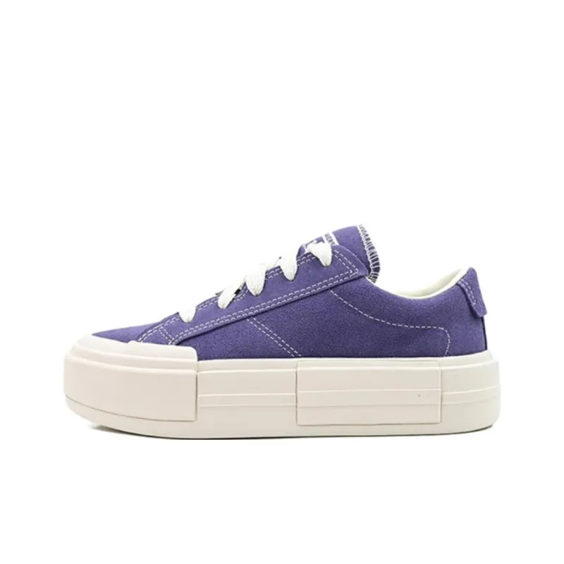 Converse Chuck Taylor All Star Slip Resistant Height Increasing Low Top Canvas Shoes Unisex Purple-0