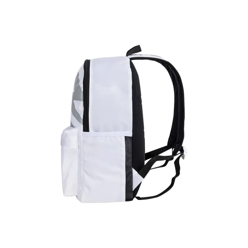 Nike Polyester Backpack Unisex White/Black/Gray-2