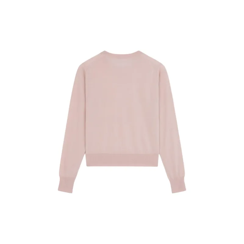 Maison Kitsune Baby Fox Patch Regular Fit Jumper-1