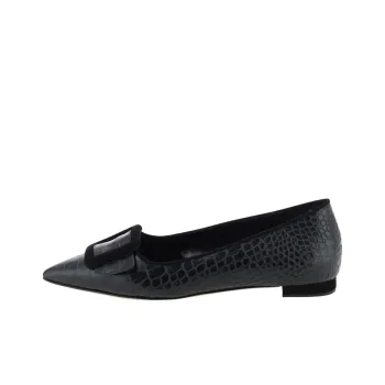 MANOLO BLAHNIK Maysale Casual Single Shoes Women's Black