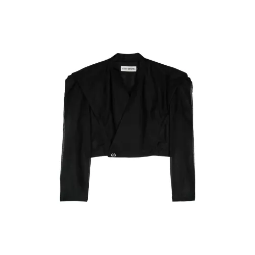 ISSEY MIYAKE Jackets Women's Black