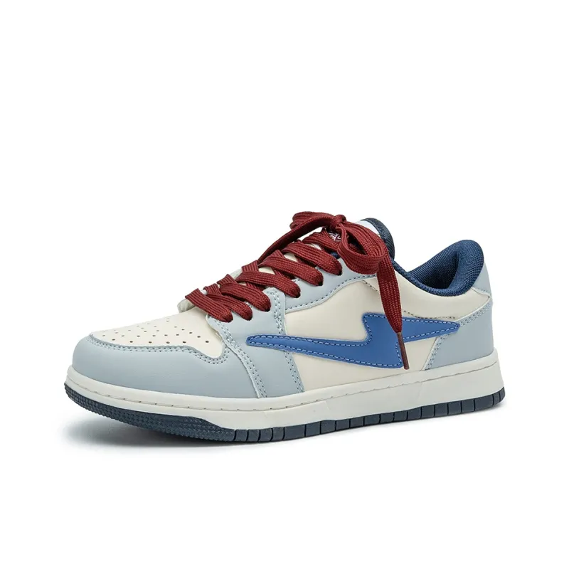 SHUXIAOBEI Low Top Skateboard Shoes Unisex Aqua-2