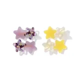 [Purple White+Yellow White]4 Pack