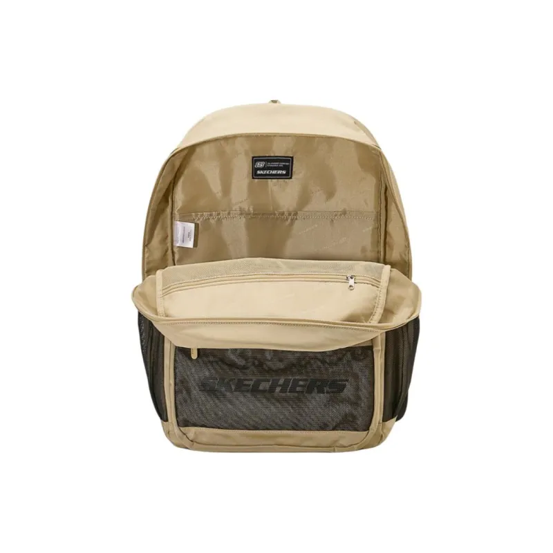 Skechers Polyester Backpack Medium Size Unisex Khaki-3